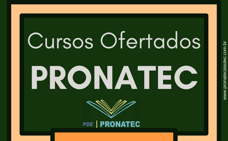 cursos pronatec 2019